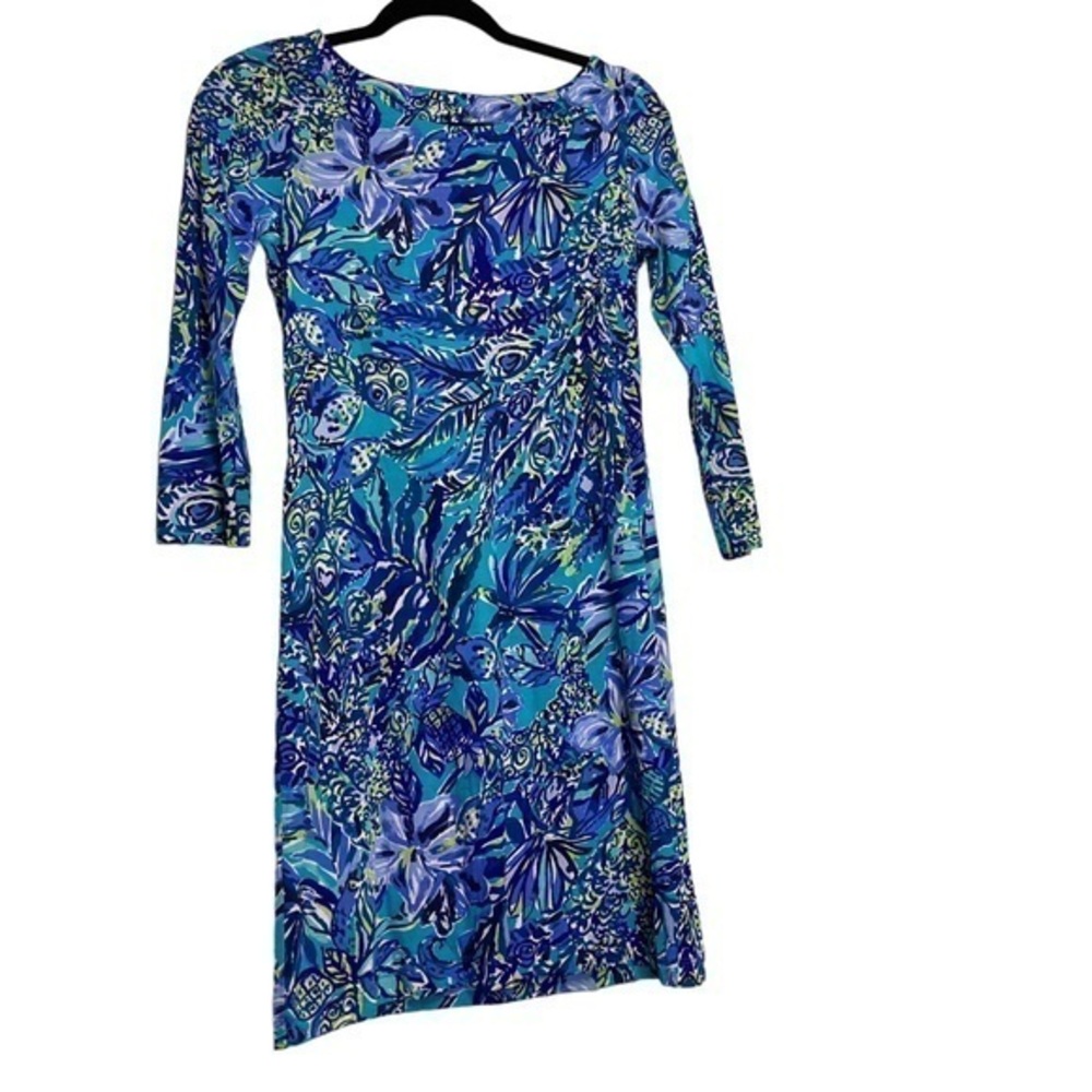 Lilly Pulitzer Hollee Sneak A Beak Cutout Dress Pima Cotton